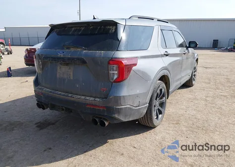 2022 Ford Explorer St из США, поврежденный, VIN 1FM5K8GC2NGC50039